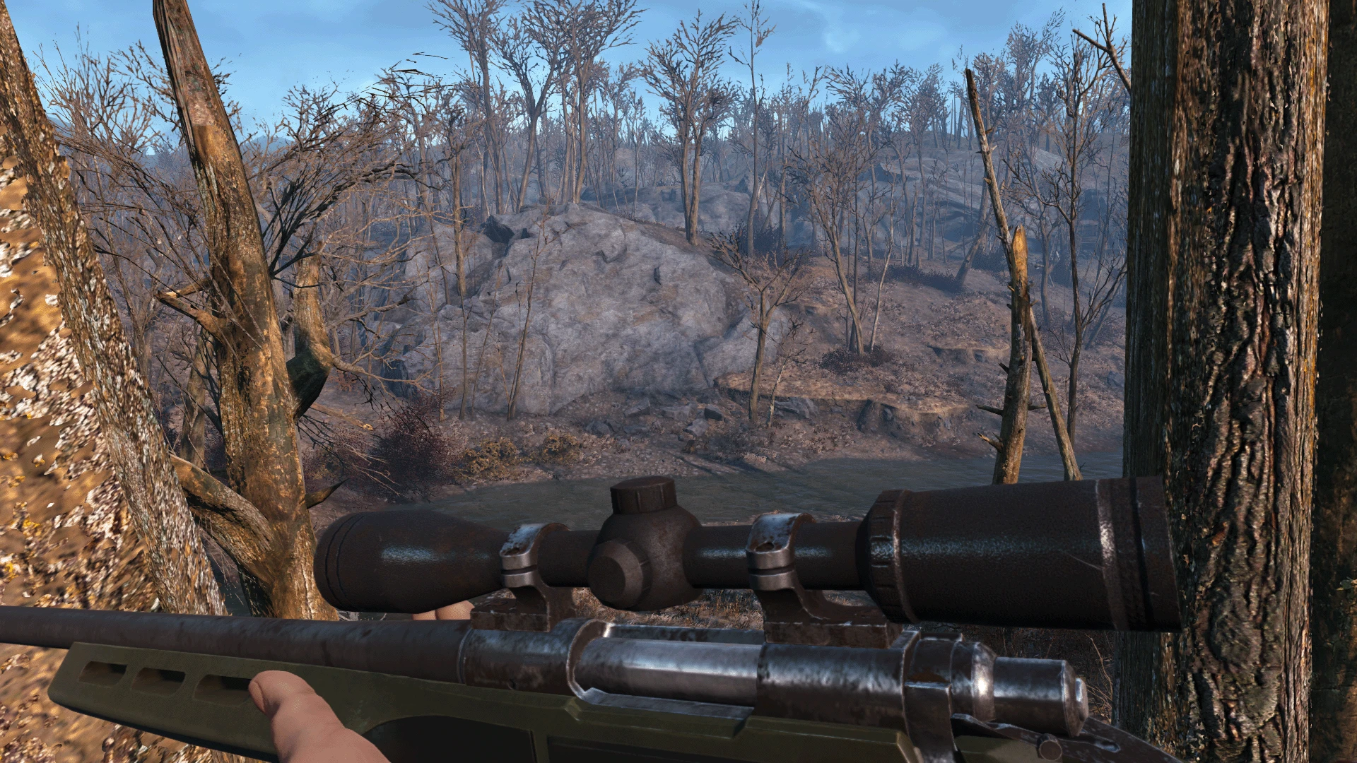 Fallout 4 automatically lowered weapons фото 1