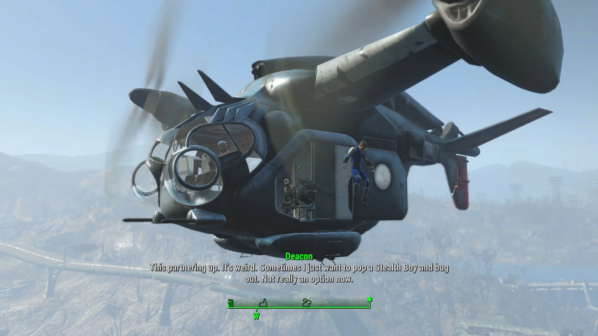 Fallout 4 vertibird jump фото 1
