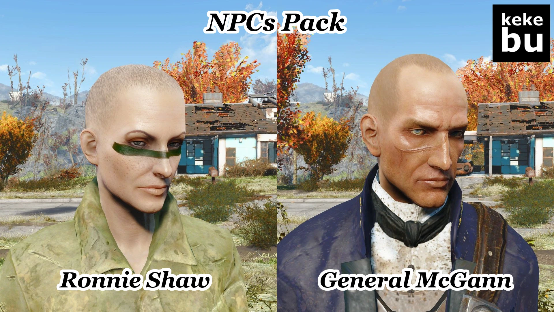 Fallout 4 как изменить внешность нпс фото 110