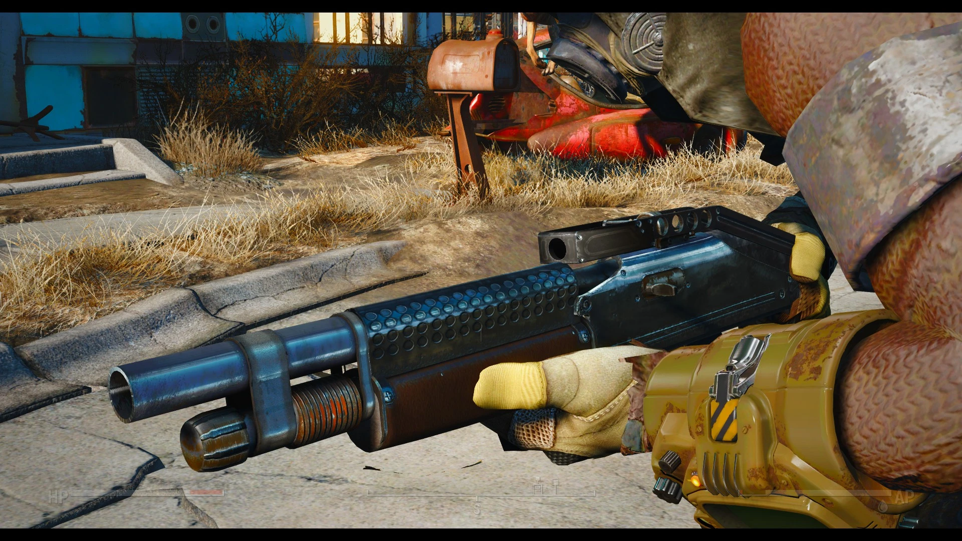 Fallout 4 боевой дробовик легендарный фото 39