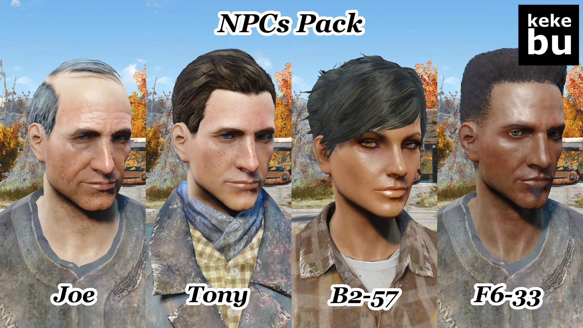 Fallout 4 как поменять внешность npc фото 33