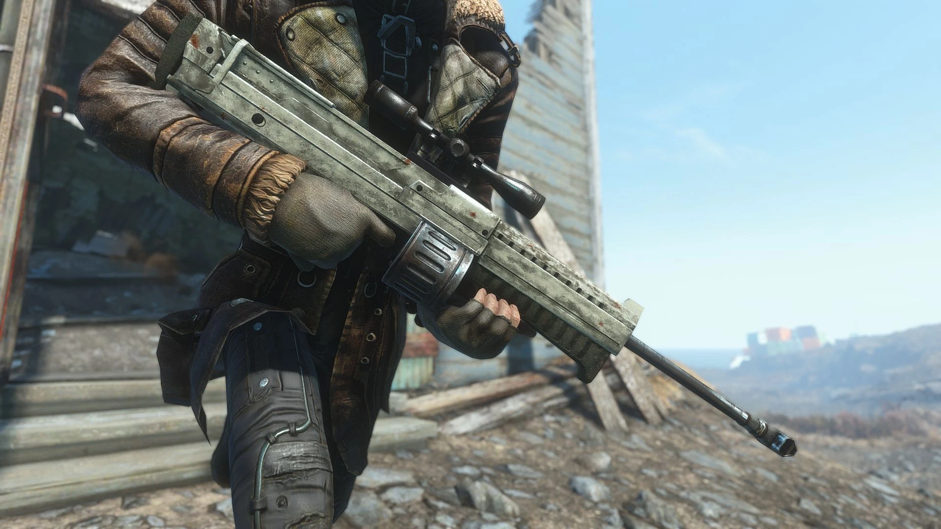 Fallout 4 handmade rifle in commonwealth фото 109