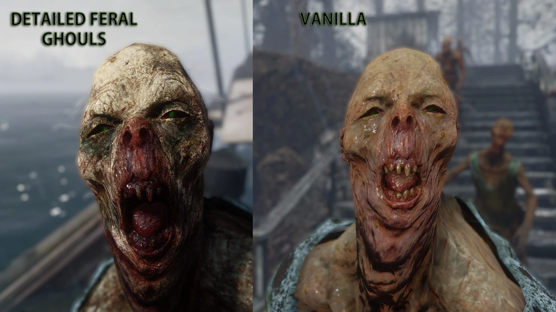 Fallout 4 more feral ghouls фото 13