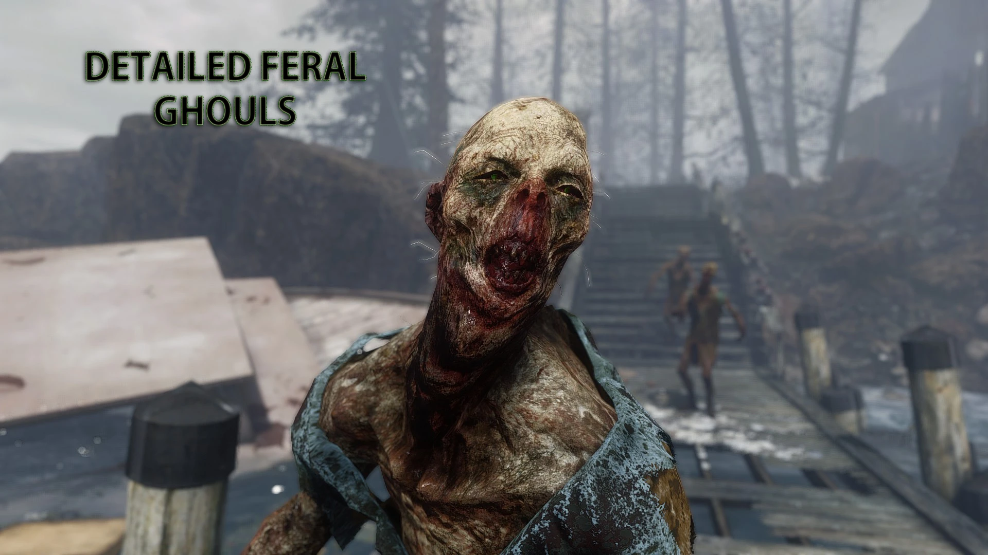 Fallout 4 more feral ghouls фото 100