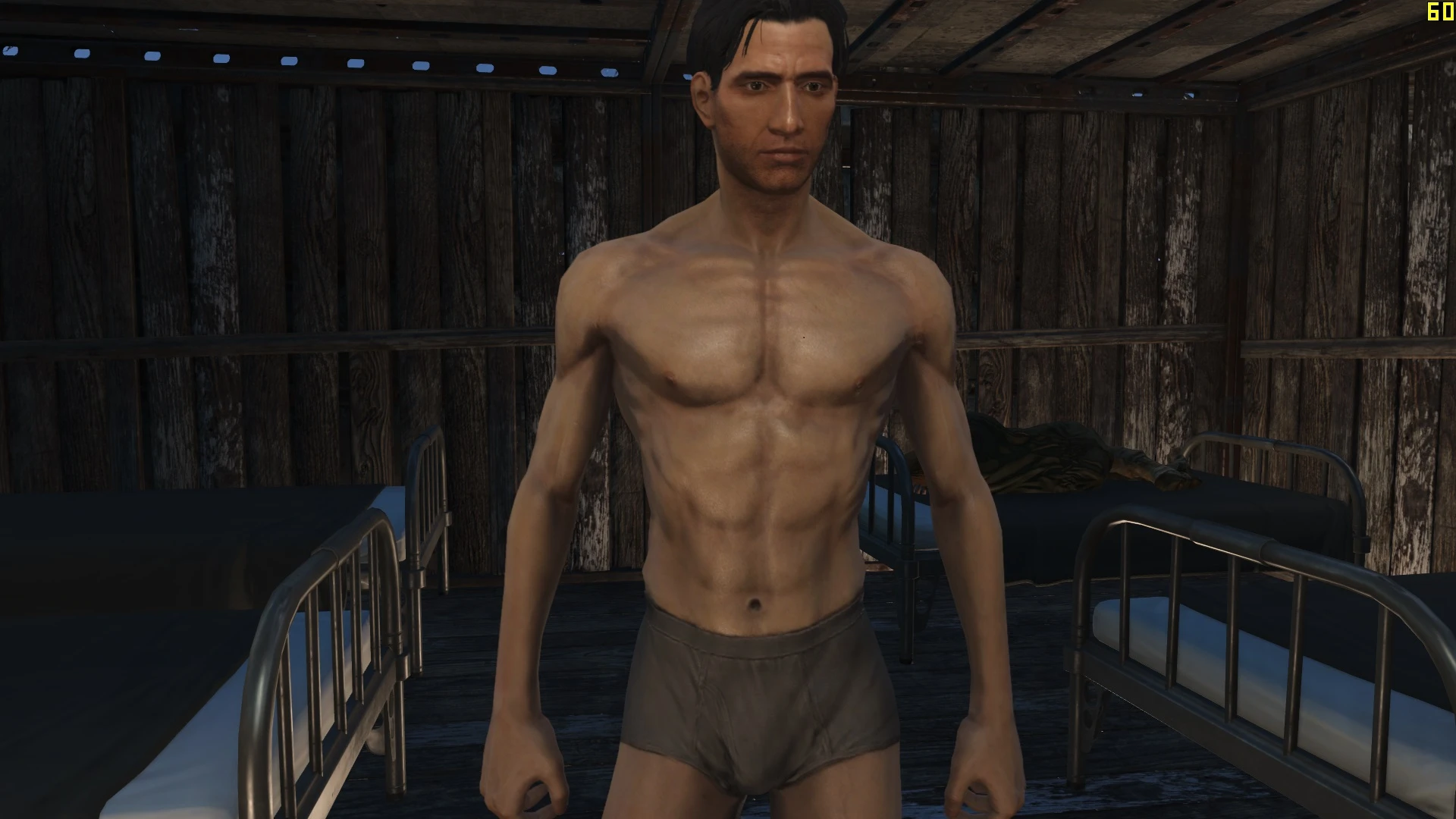 Fallout 4 ретекстур мужского тела фото 68
