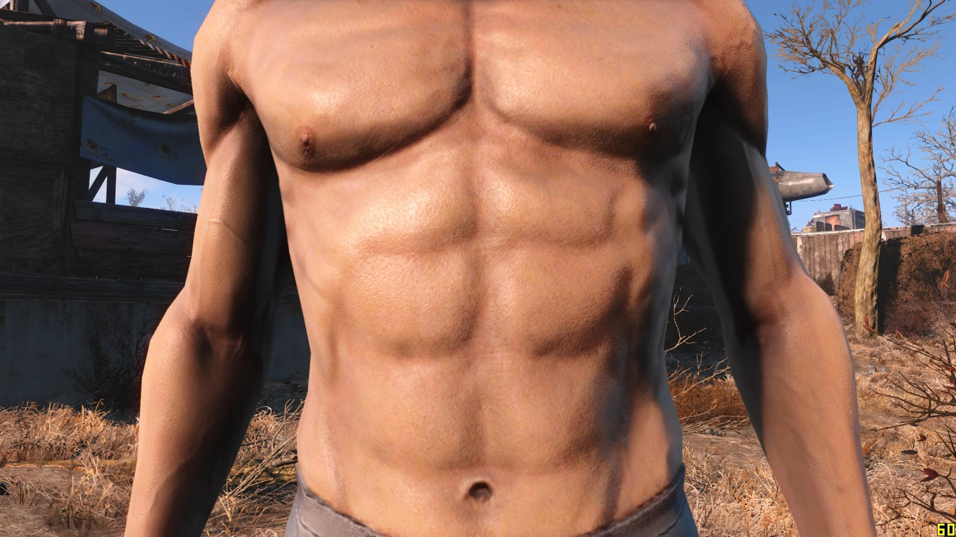Fallout 4 ретекстур мужского тела фото 18