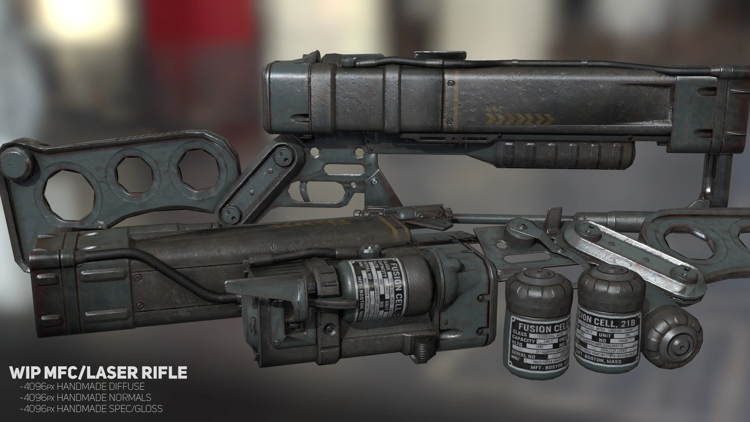 Fallout 4 handmade rifle фото 78