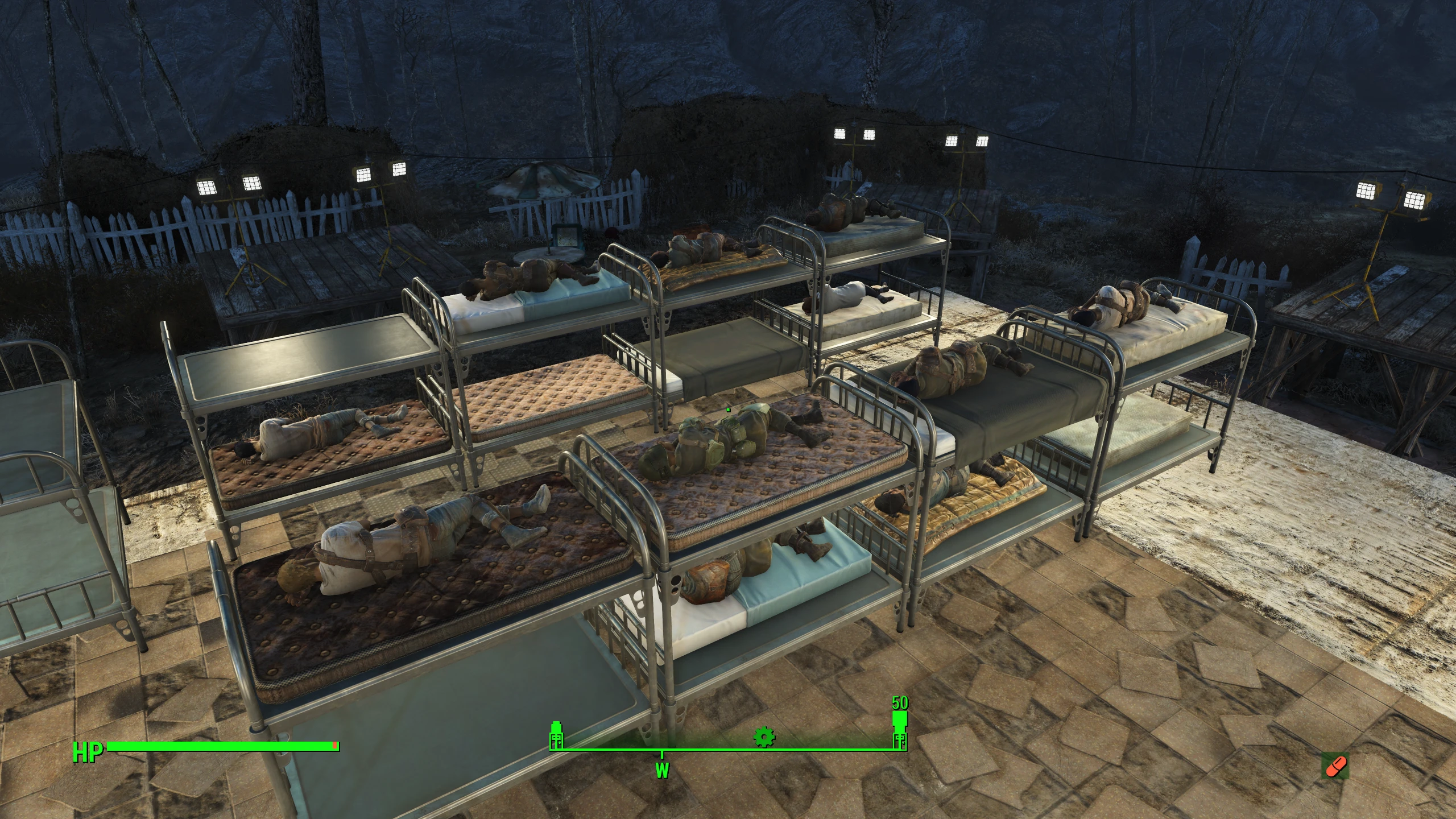 Double bed fallout 4 фото 1