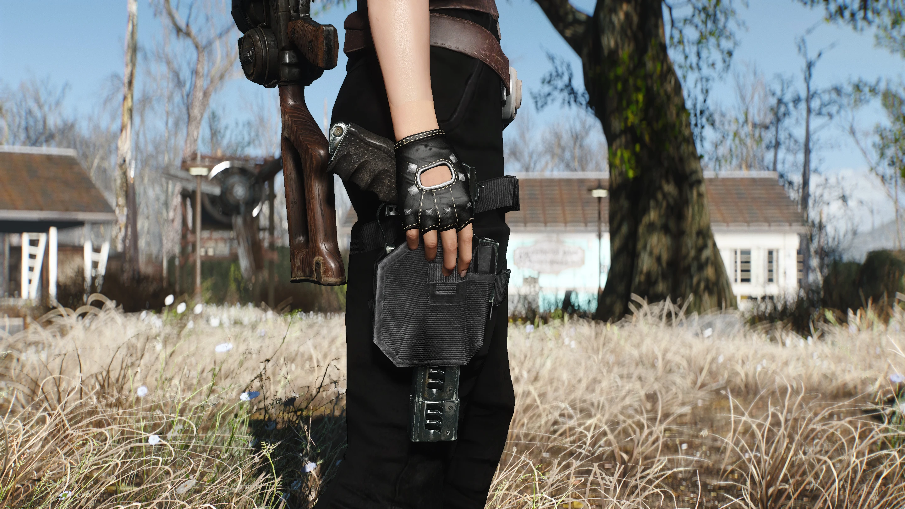 Visible weapon holster fallout 4 фото 6