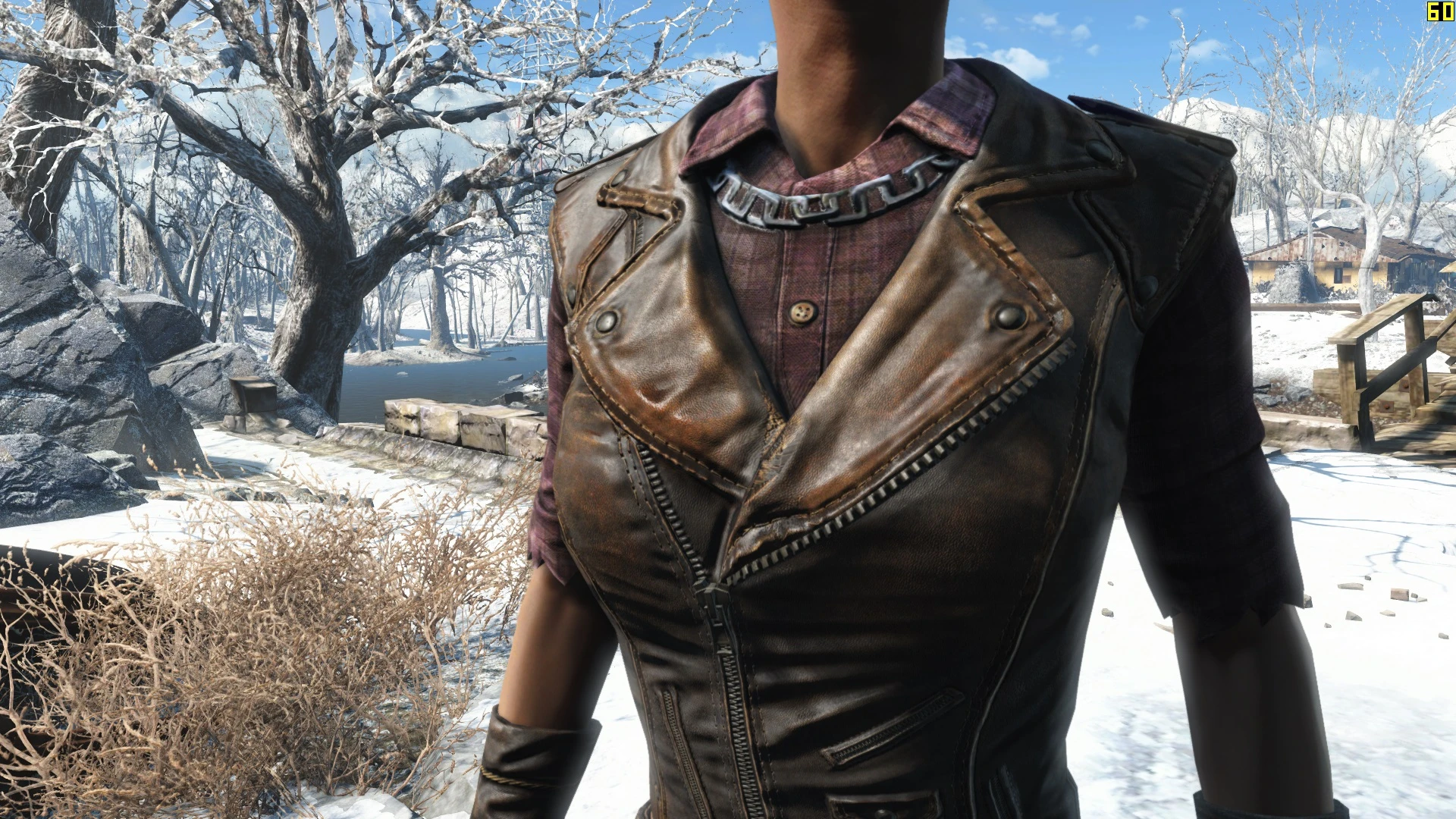 Fallout 4 кожаная куртка фото 8