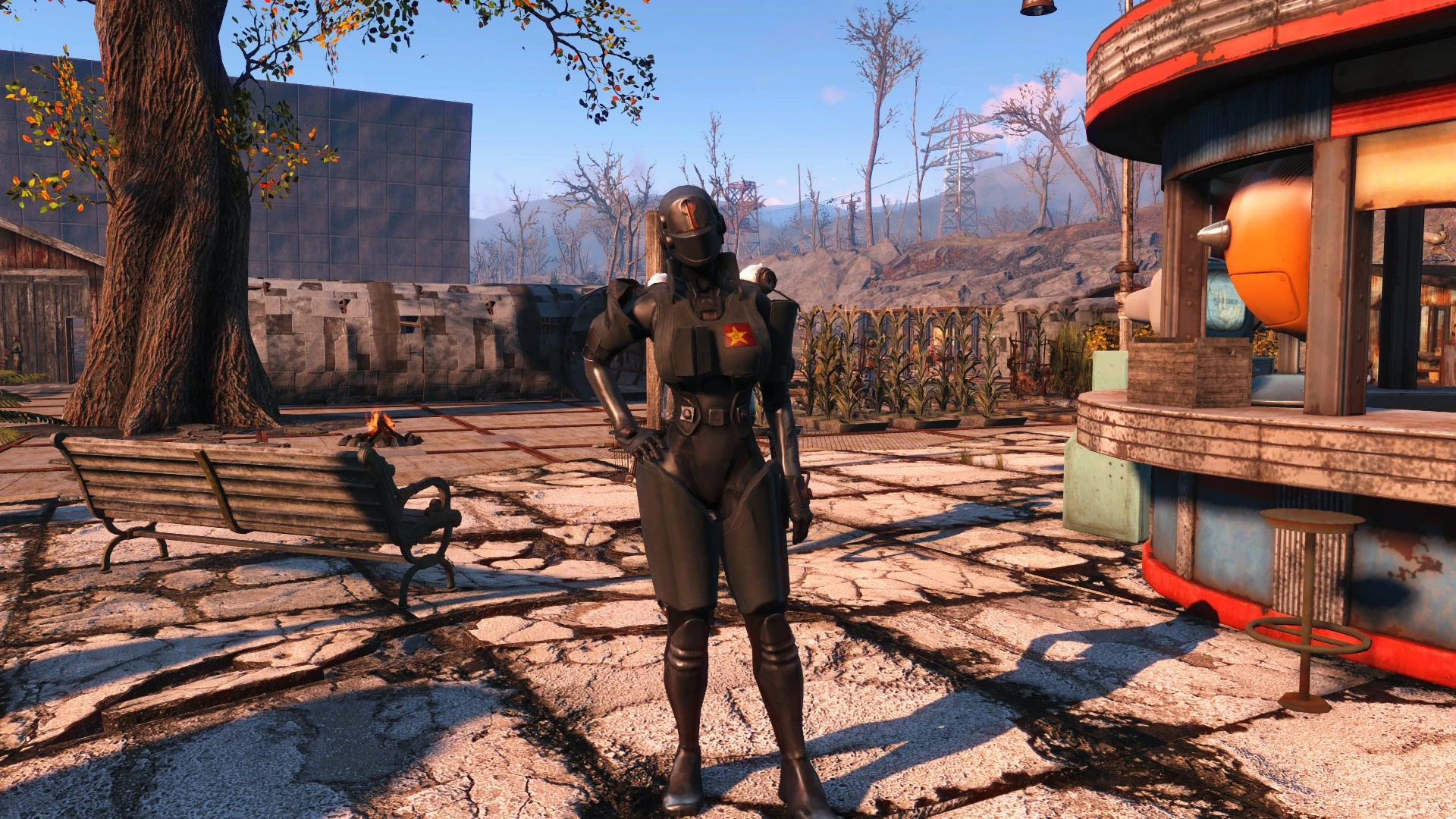 Akma budae stealth suit fallout 4 фото 14