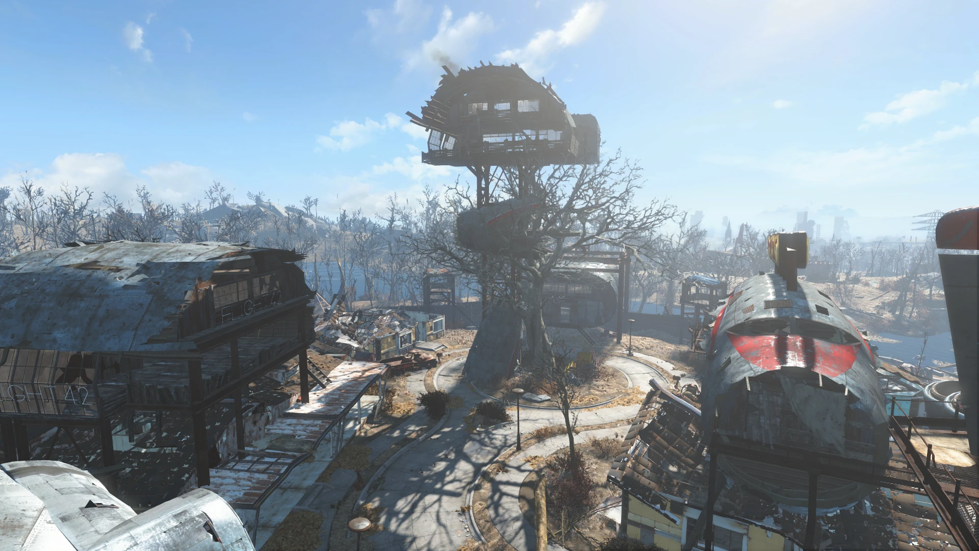 Fallout 4 штаб железной дороги фото 109