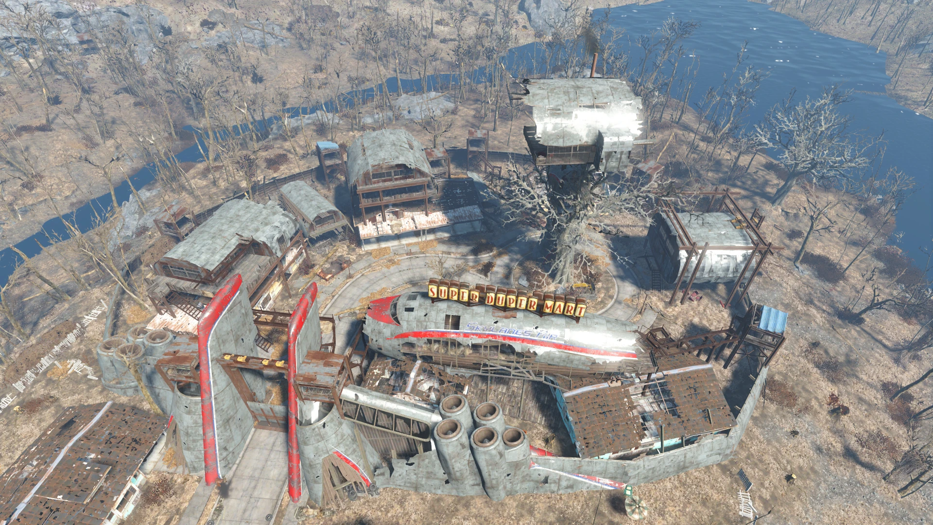 Fallout 4 проводка сэнкчуари фото 107