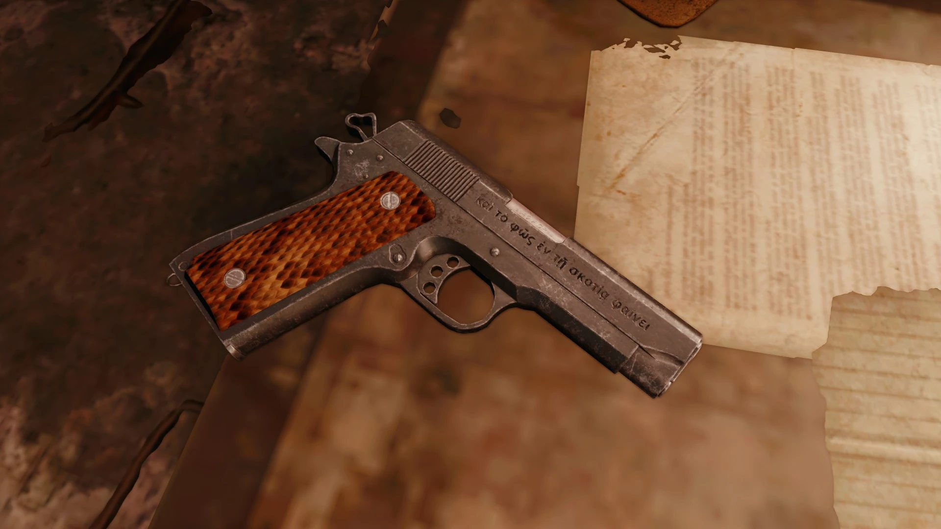 Fallout 4 wwii colt 1911 фото 10