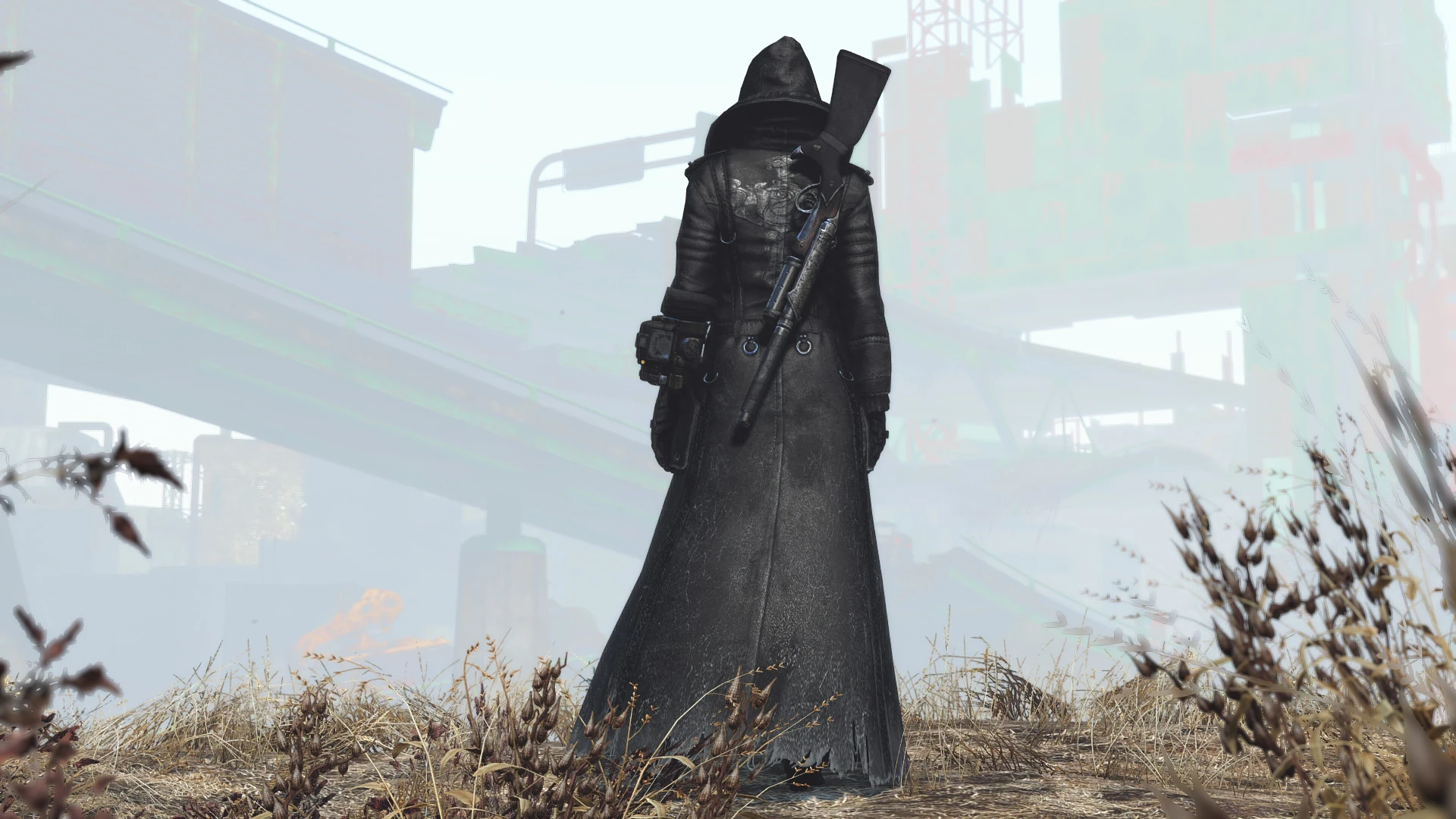 Fallout 4 плащ охотника института фото 76
