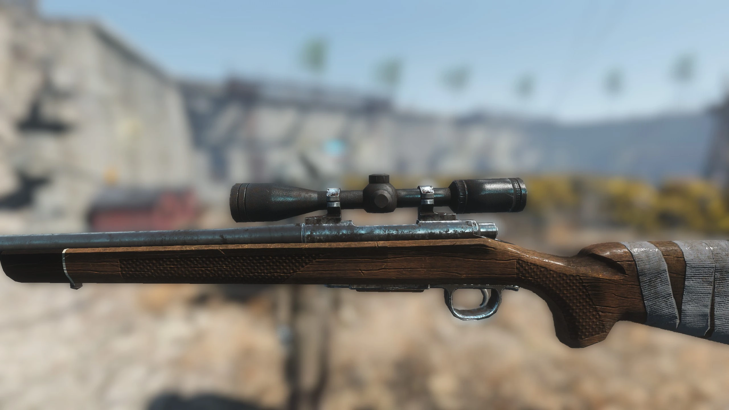 Fallout 4 hunting rifle фото 21
