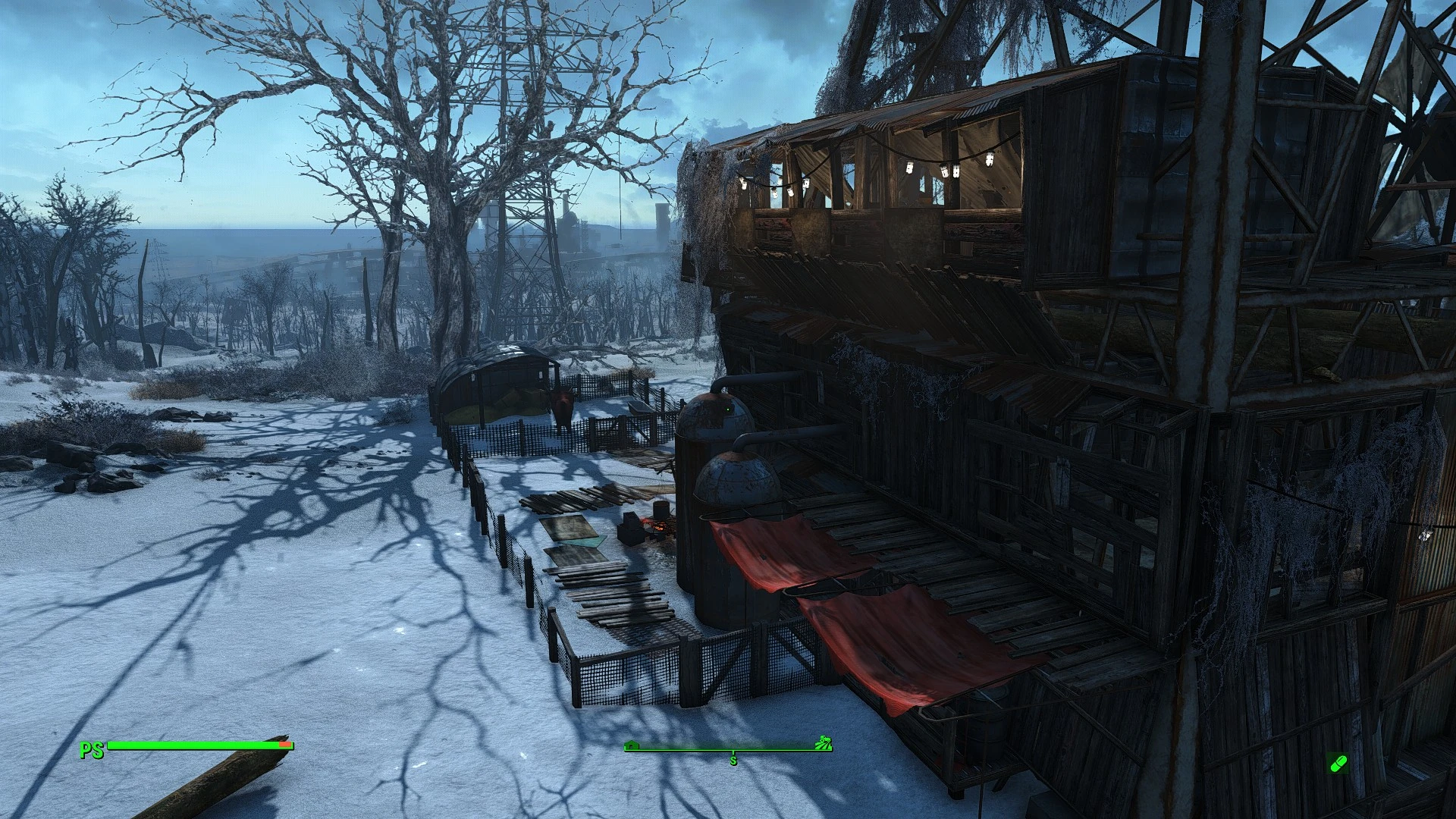 Fallout 4 лодочный домик таффингтона строить укрепления фото 101