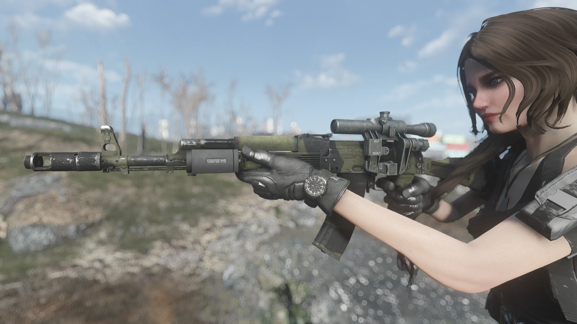 Fallout 4 assault rifle фото 38