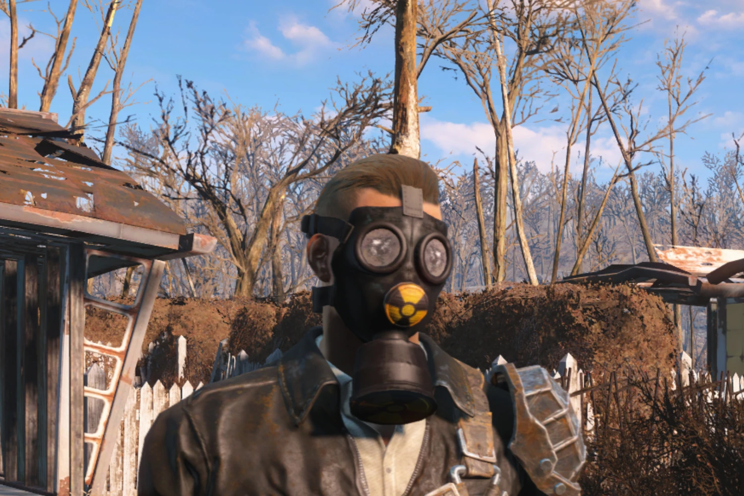Fallout 4 противогаз и шлем фото 29