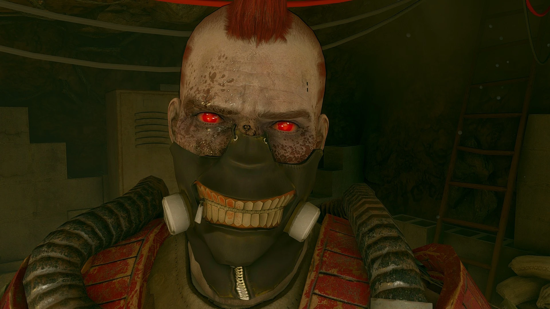 Tokyo Ghoul Kaneki s Mask v1 2 at Fallout 4 Nexus Mods 