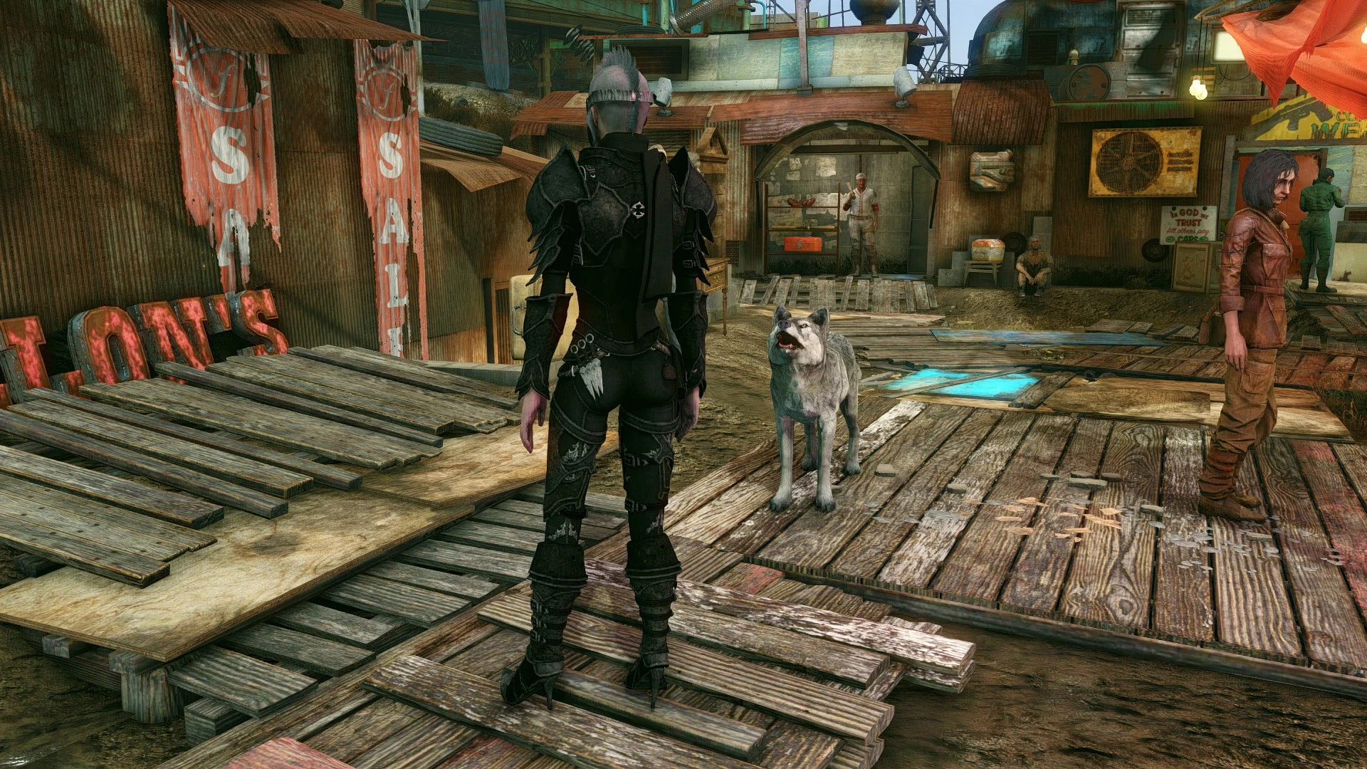 Demon Hunter female armor set at Fallout 4 Nexus - Mods ...