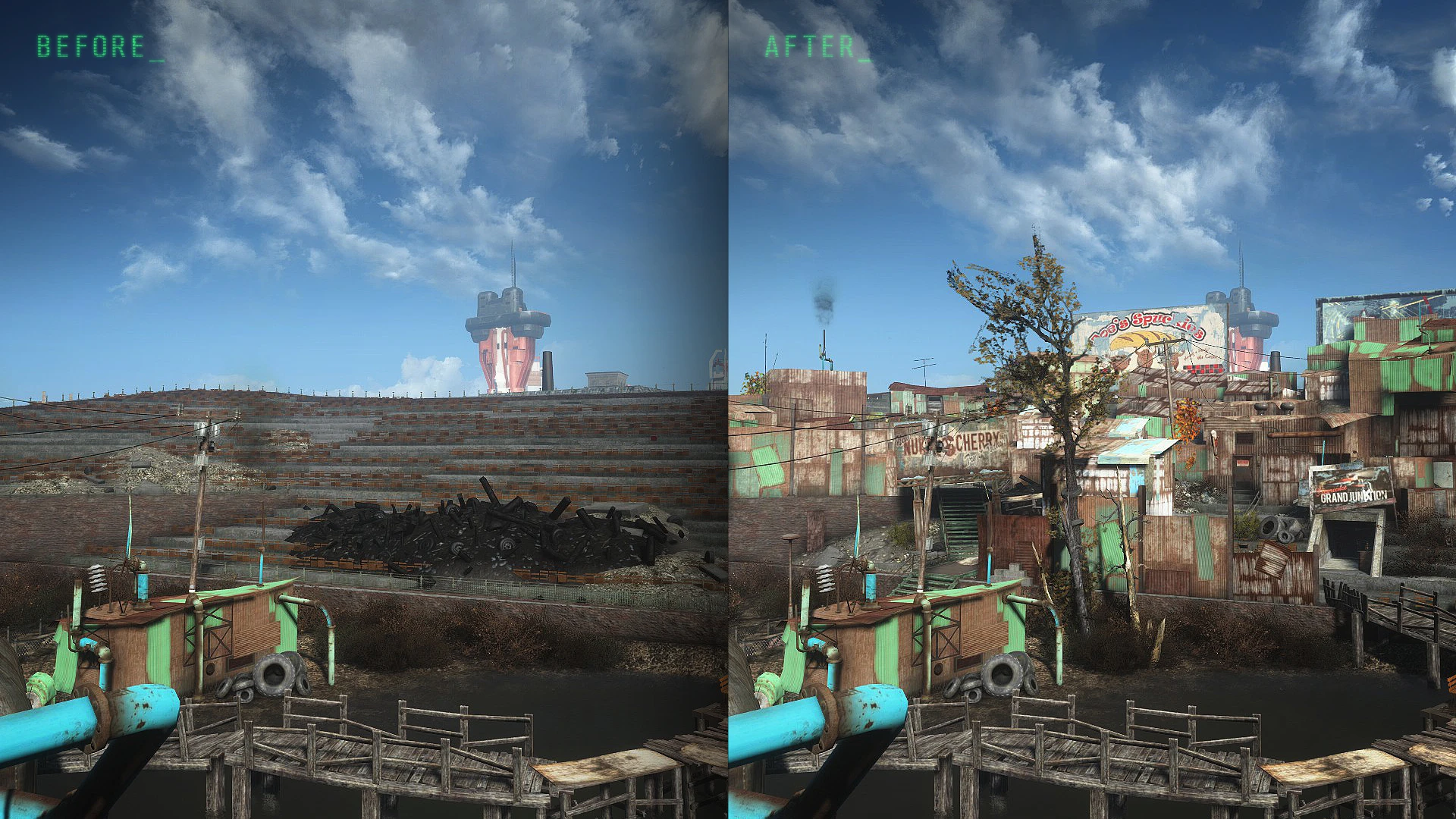 Fallout 4 город торговцев фото 29