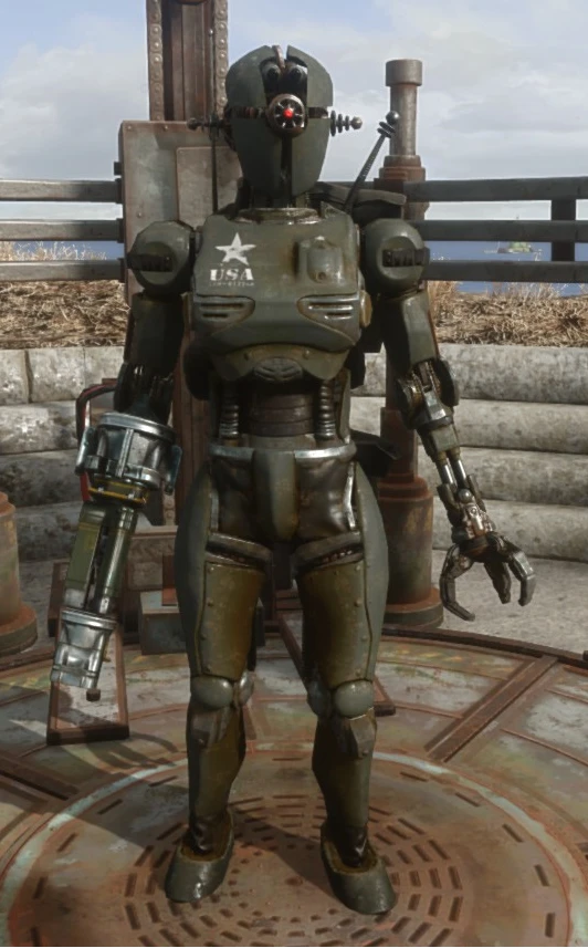 Military Paint For Automatron Robots At Fallout Nexus Mods And