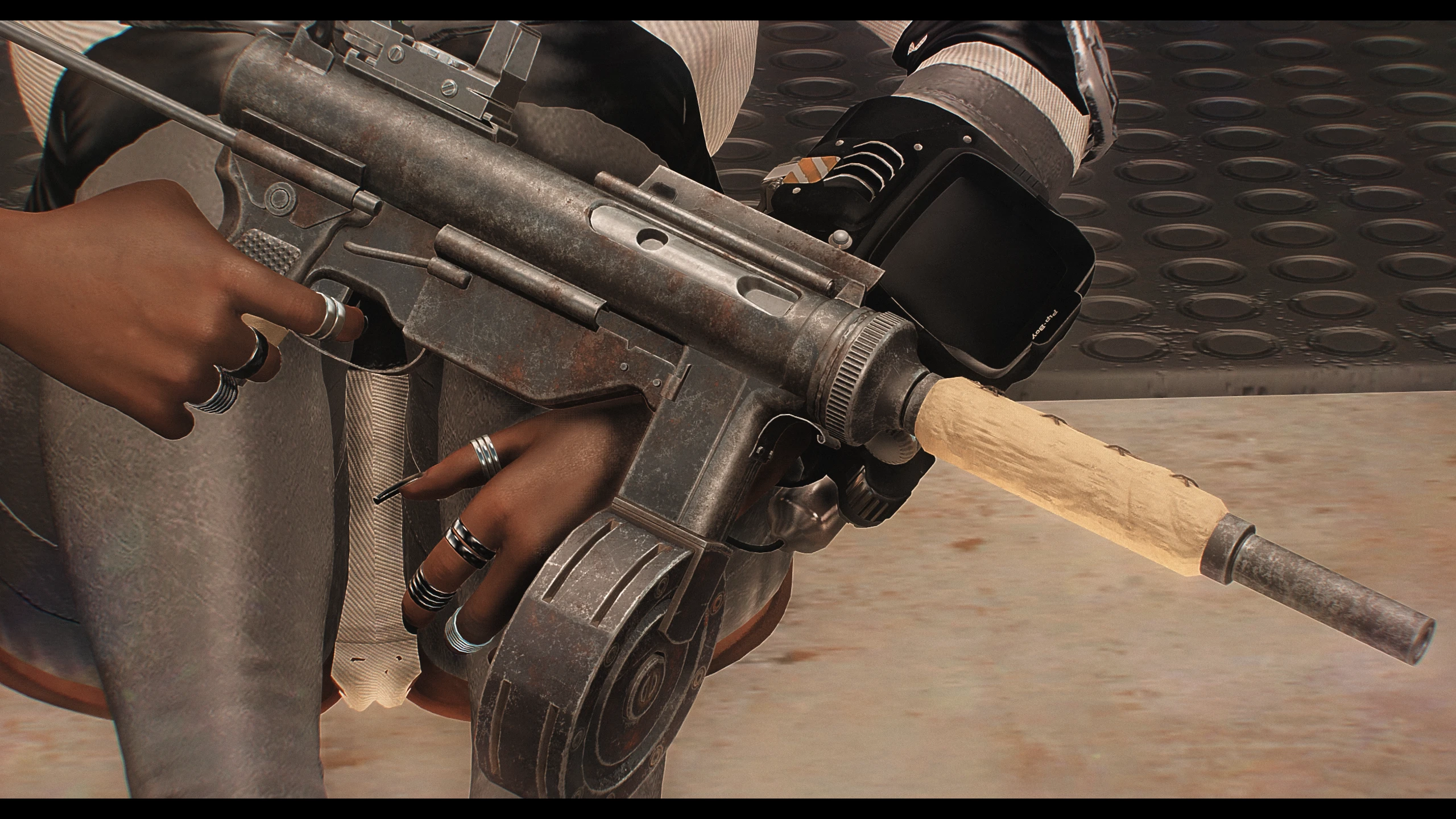 Fallout 4 grease gun фото 3