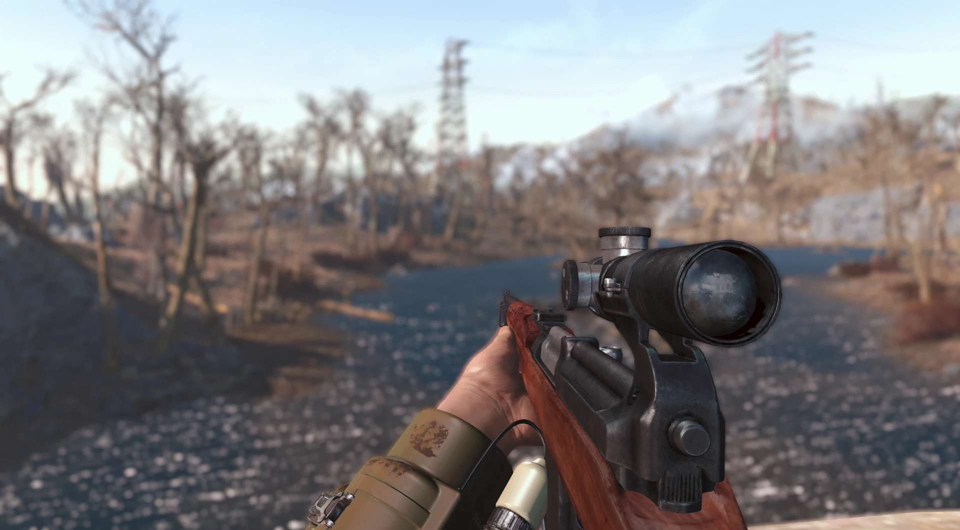 All sniper rifles in fallout 4 фото 113