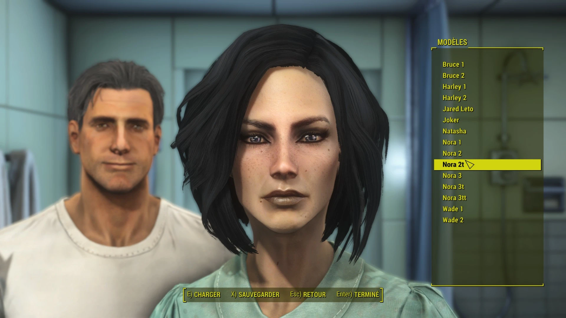 my character preset nora black widow at fallout 4 nexus
