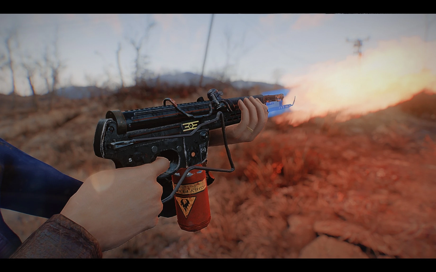 Fallout 4 где взять огнемет фото 22