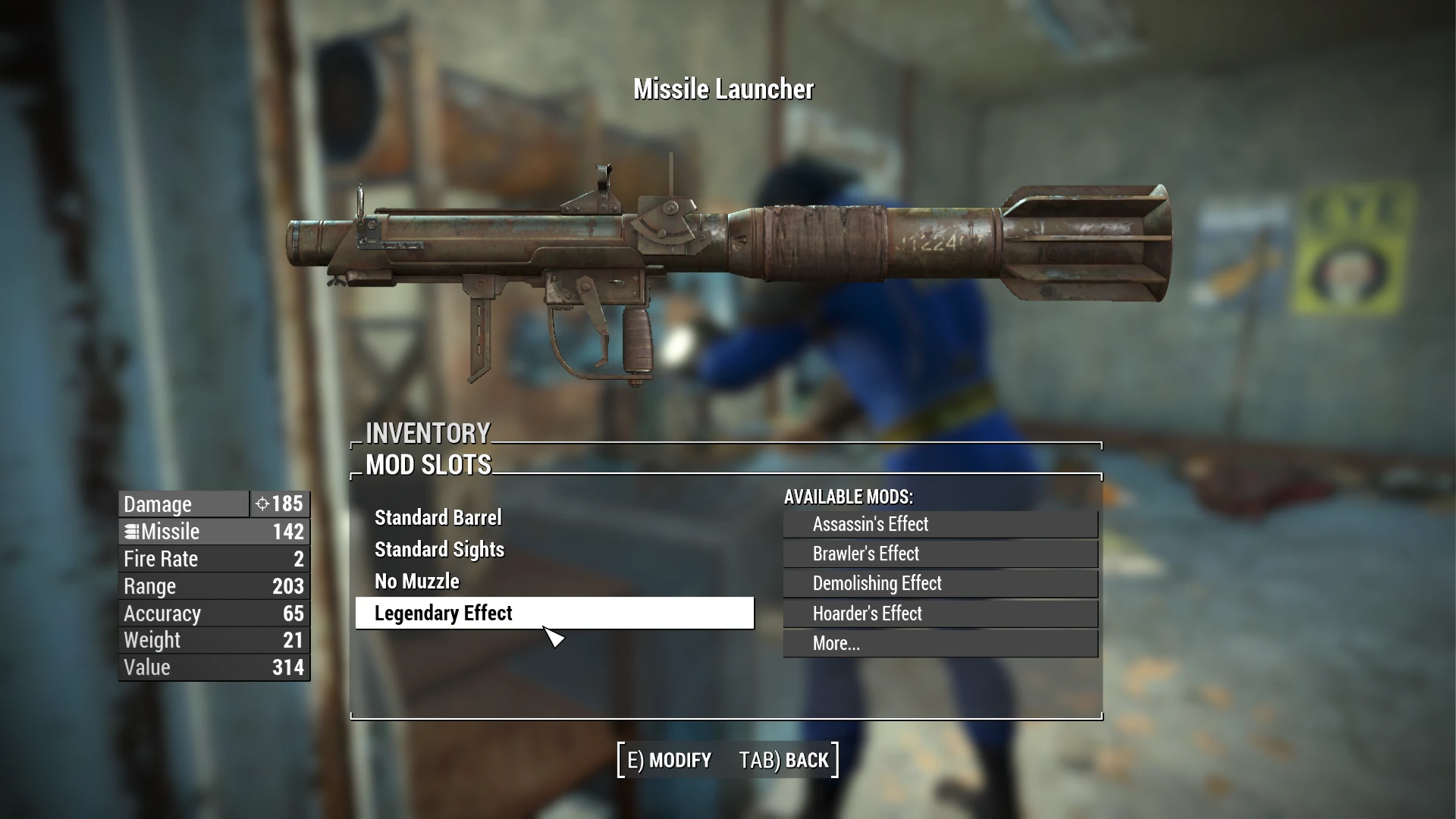 Fallout 4 vis g legendary modifications фото 1