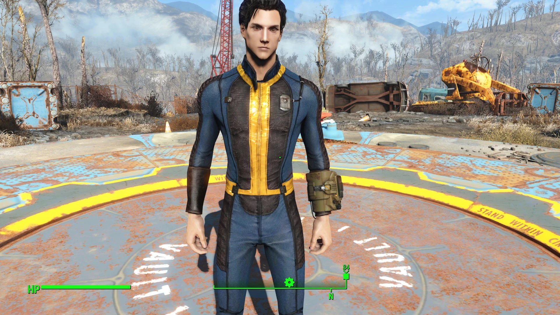Fallout 4 armored vault suit фото 49