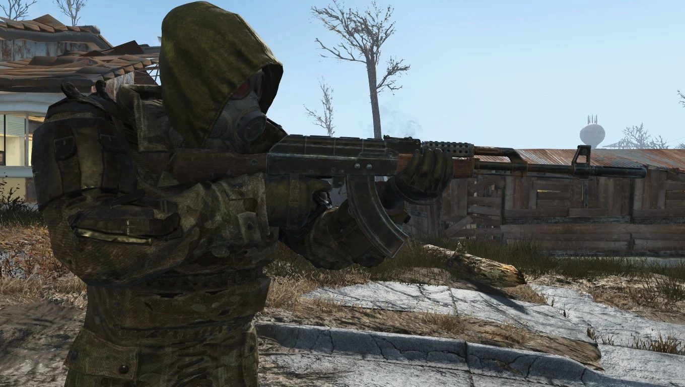 Railroad Armored Coat No Gloves At Fallout 4 Nexus Mods
