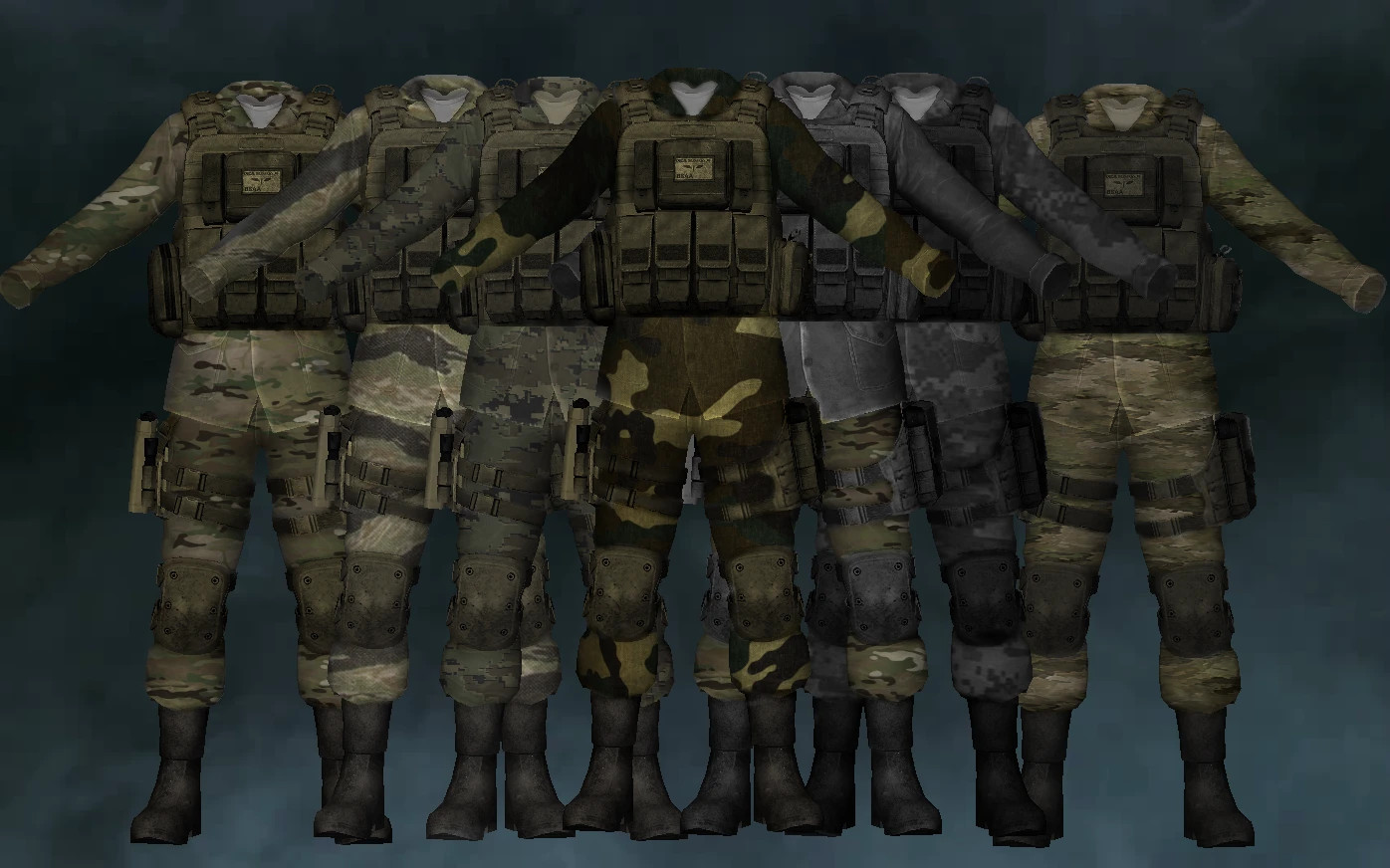Fallout 4 army fatigues фото 61