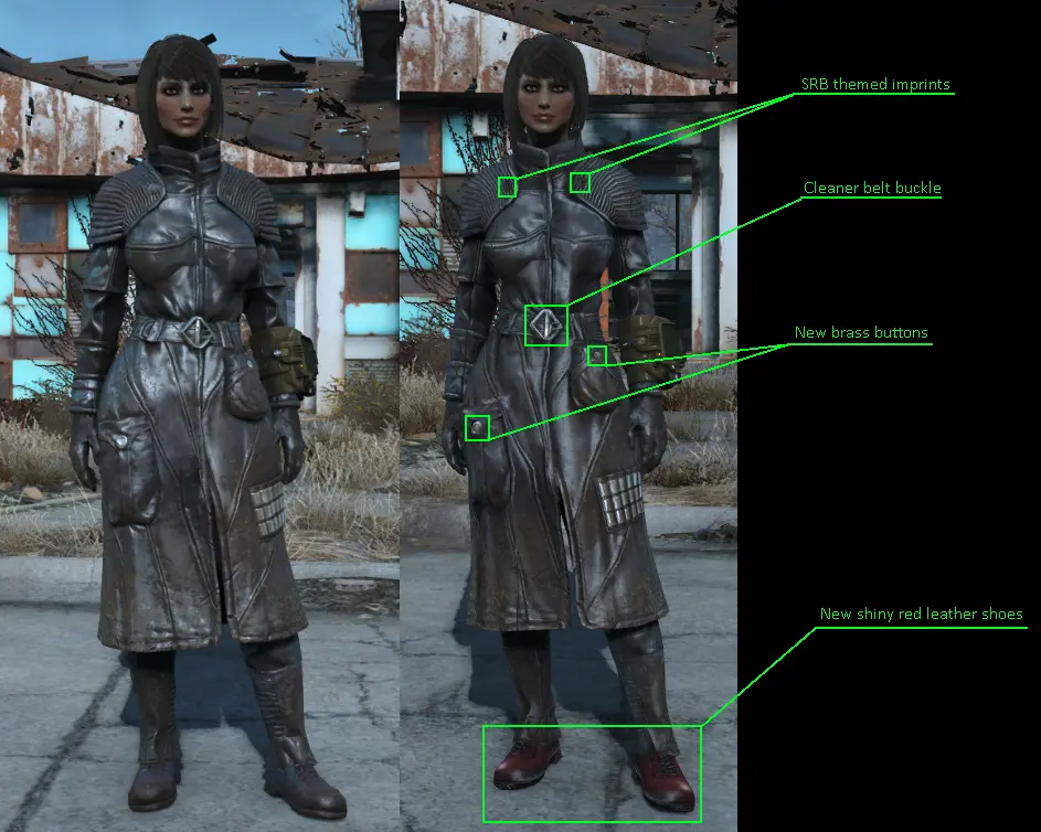 Courser Uniform Plus at Fallout 4 Nexus Mods and community