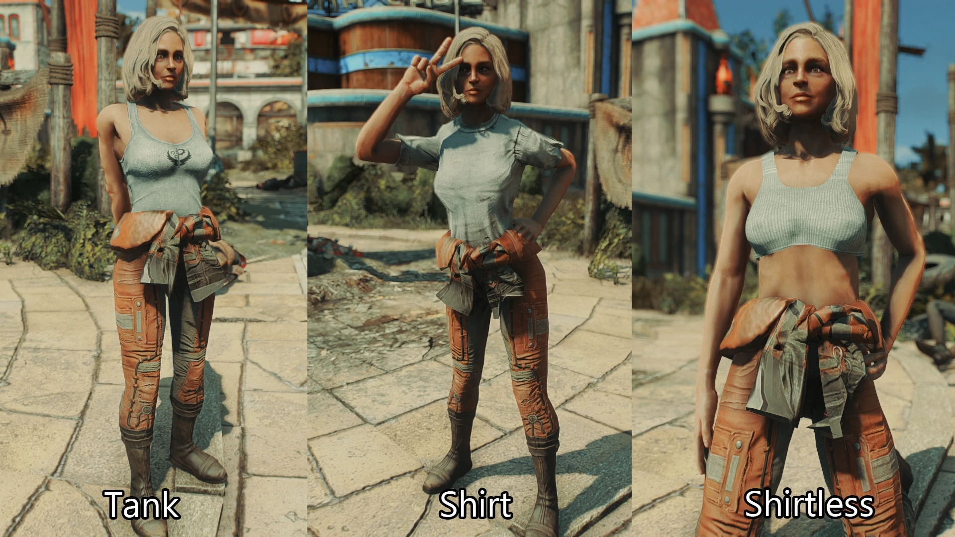 simply clothes fallout 4