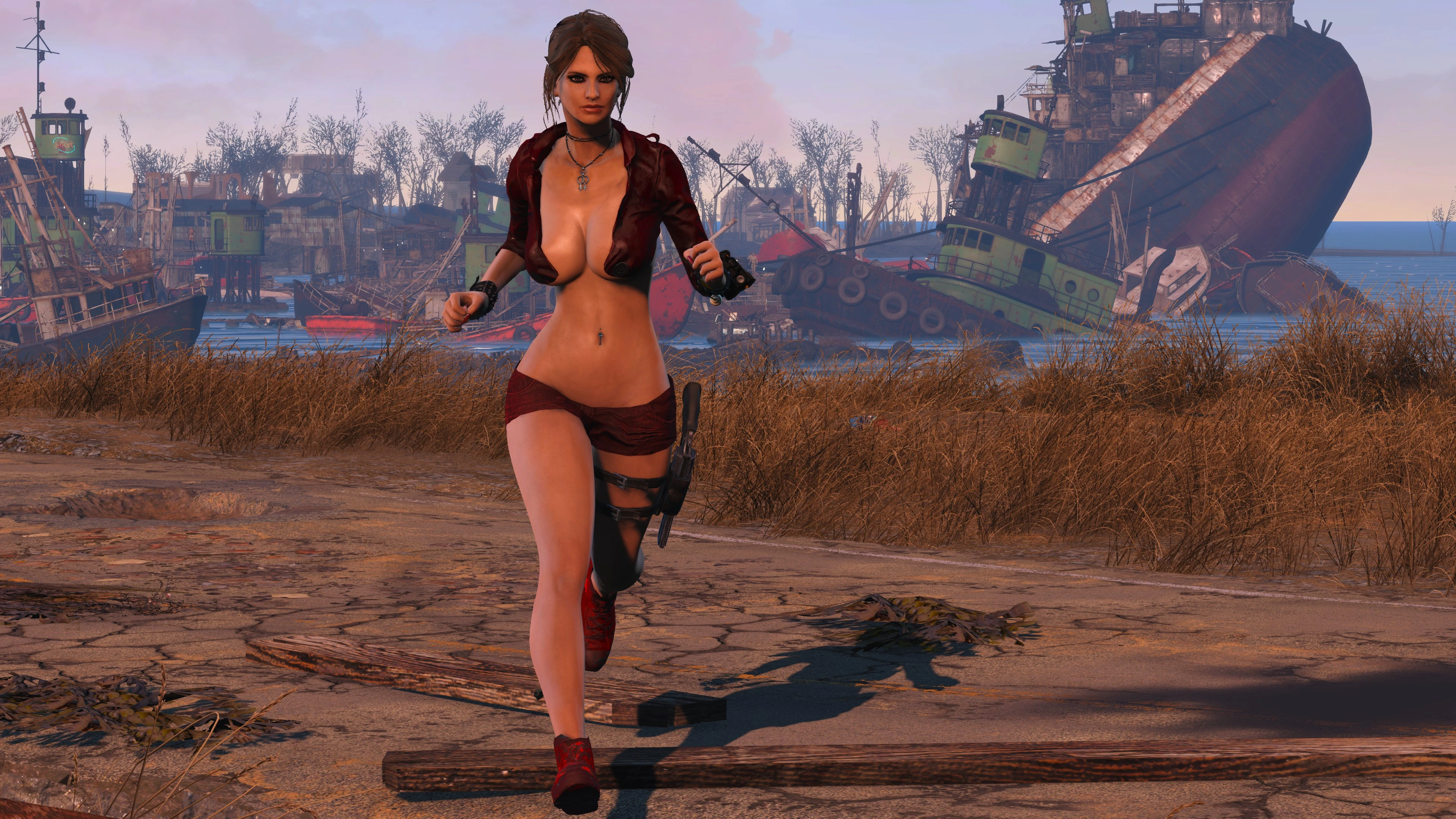 Fallout 4 Piper Outfit Mod