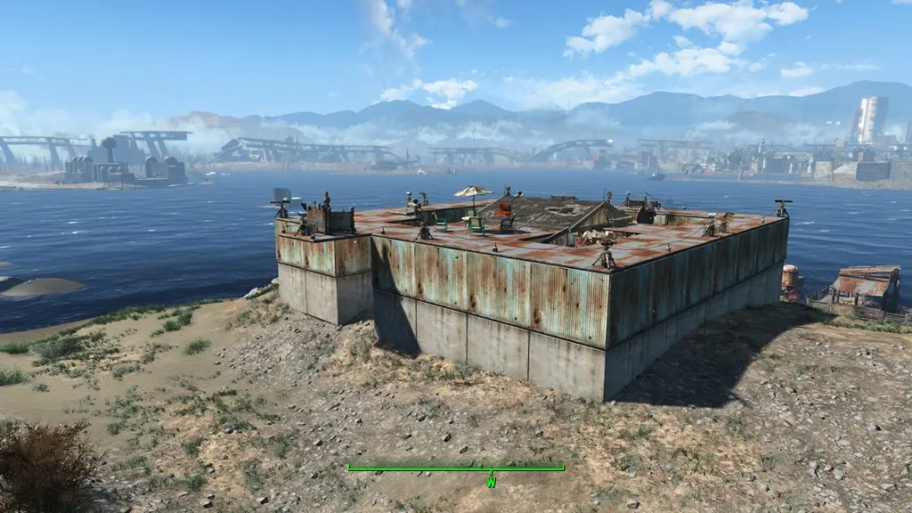 Fort Spectacle Island Vanilla Settlement Blueprint At Fallout 4