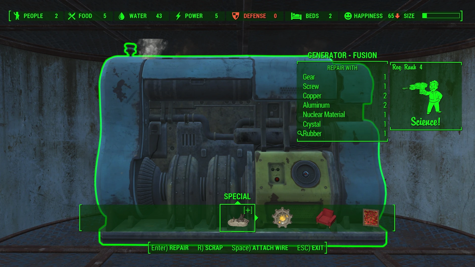 Fallout 4 большой генератор материалы фото 23