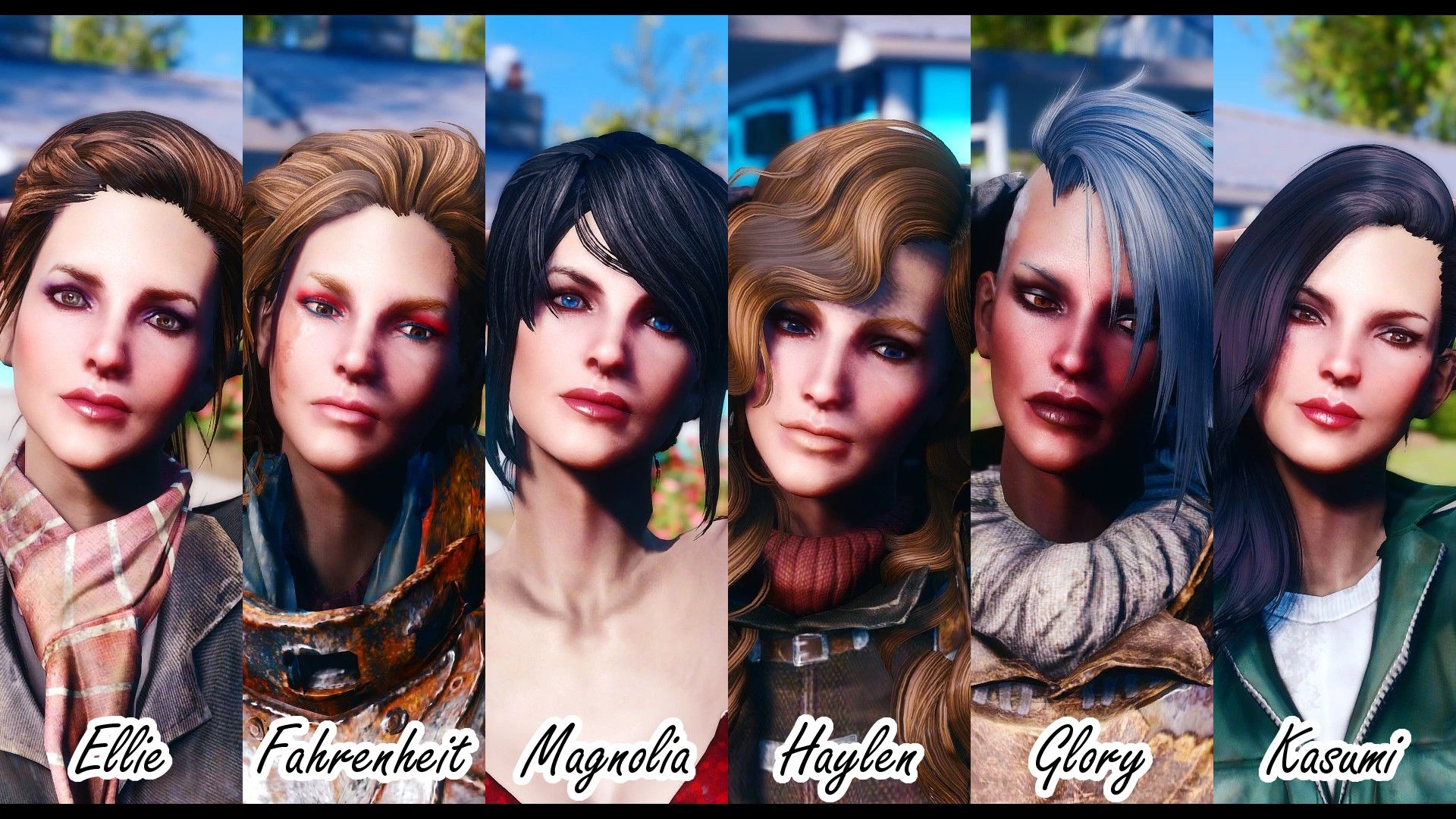 All fallout 4 hairstyles фото 50