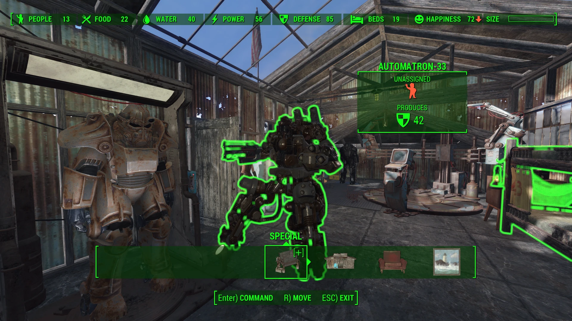 assigning jobs to automatrons in fallout 4