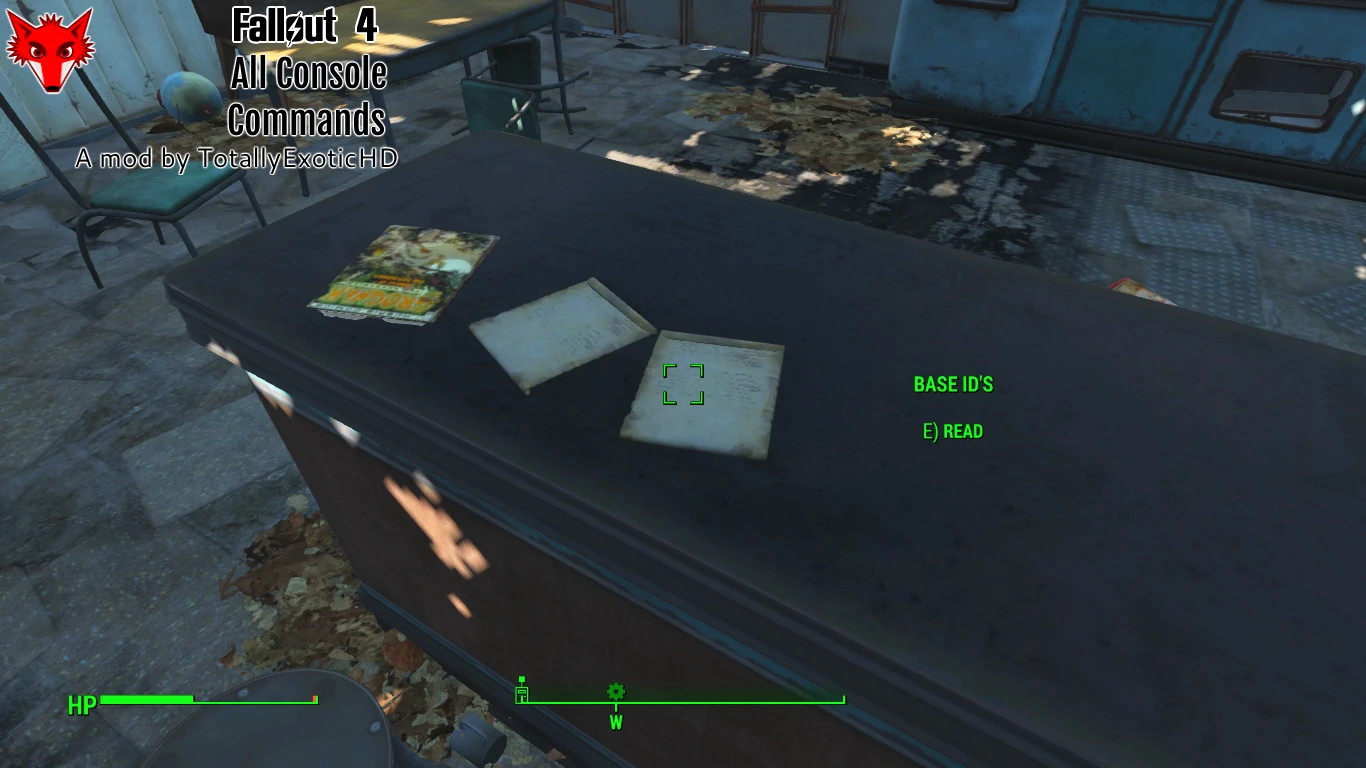 how to open console commands fallout 4