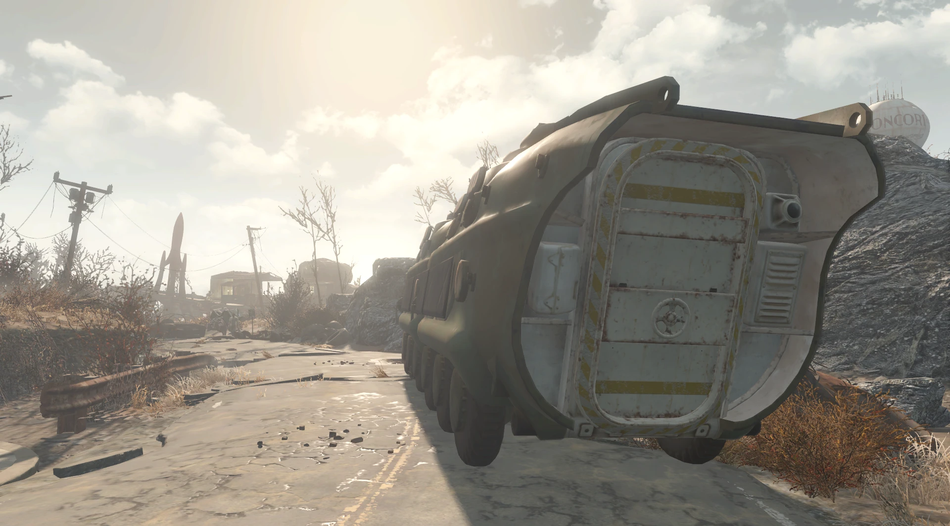 Fallout 4 транспорт на котором можно ездить фото 28