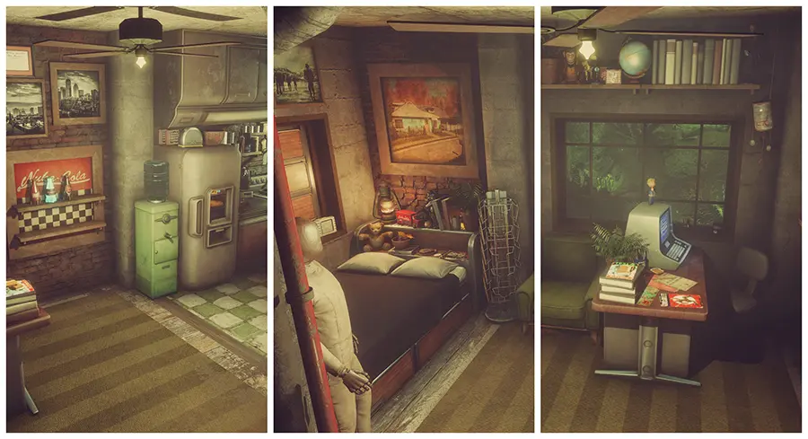 Vault X-01 - Player Home - Fallout 4 Mod Download