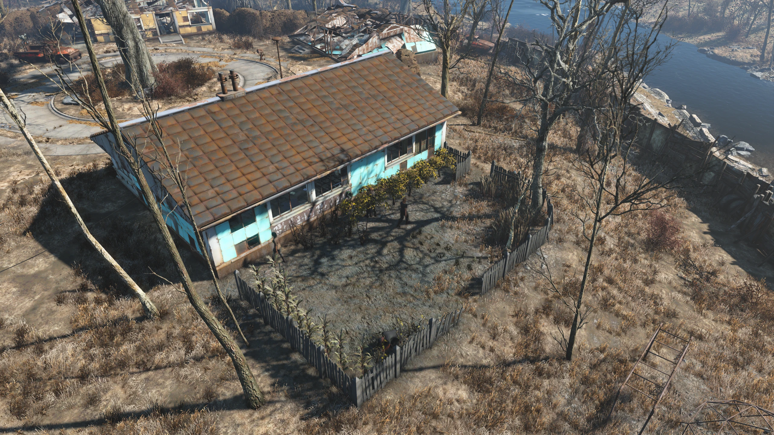 Fallout 4 стены сэнкчуари фото 43