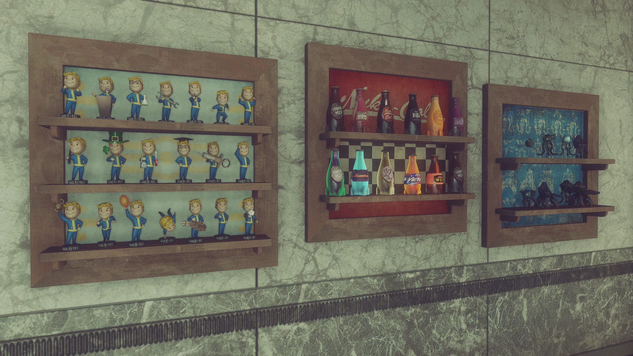 Fallout 4 craftable display shelves фото 2