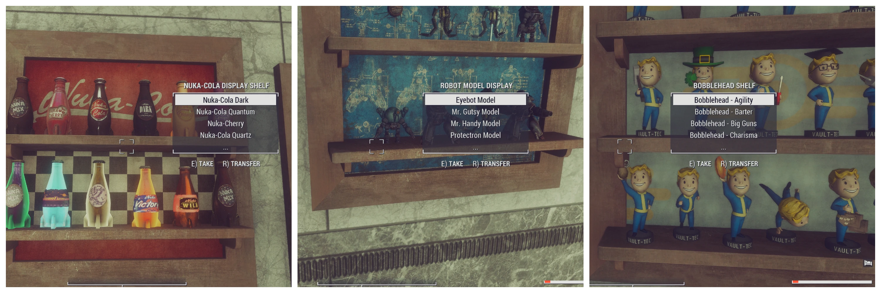Fallout 4 craftable display shelves фото 1