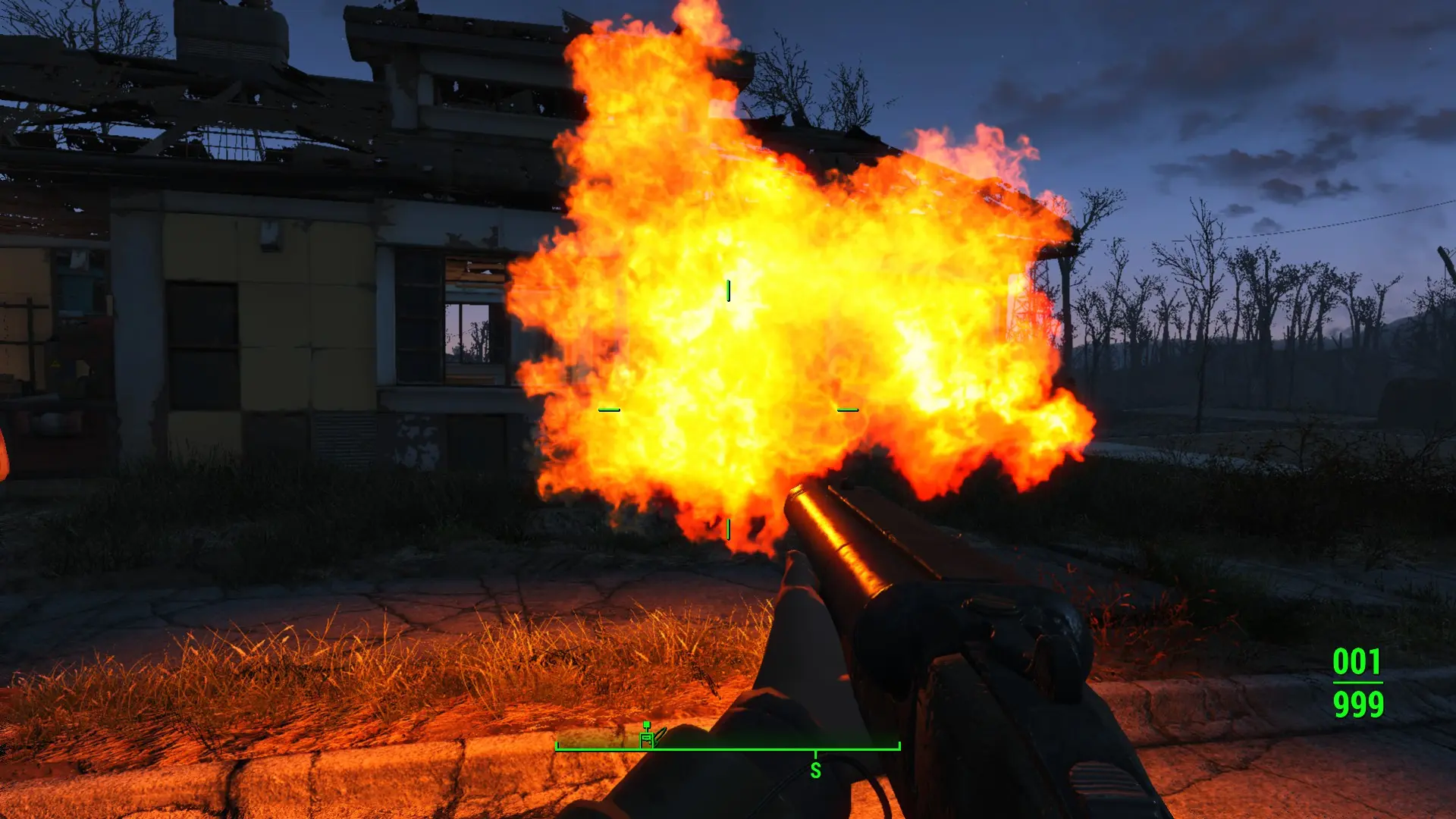 Fallout 4 double barrel shotgun фото 33