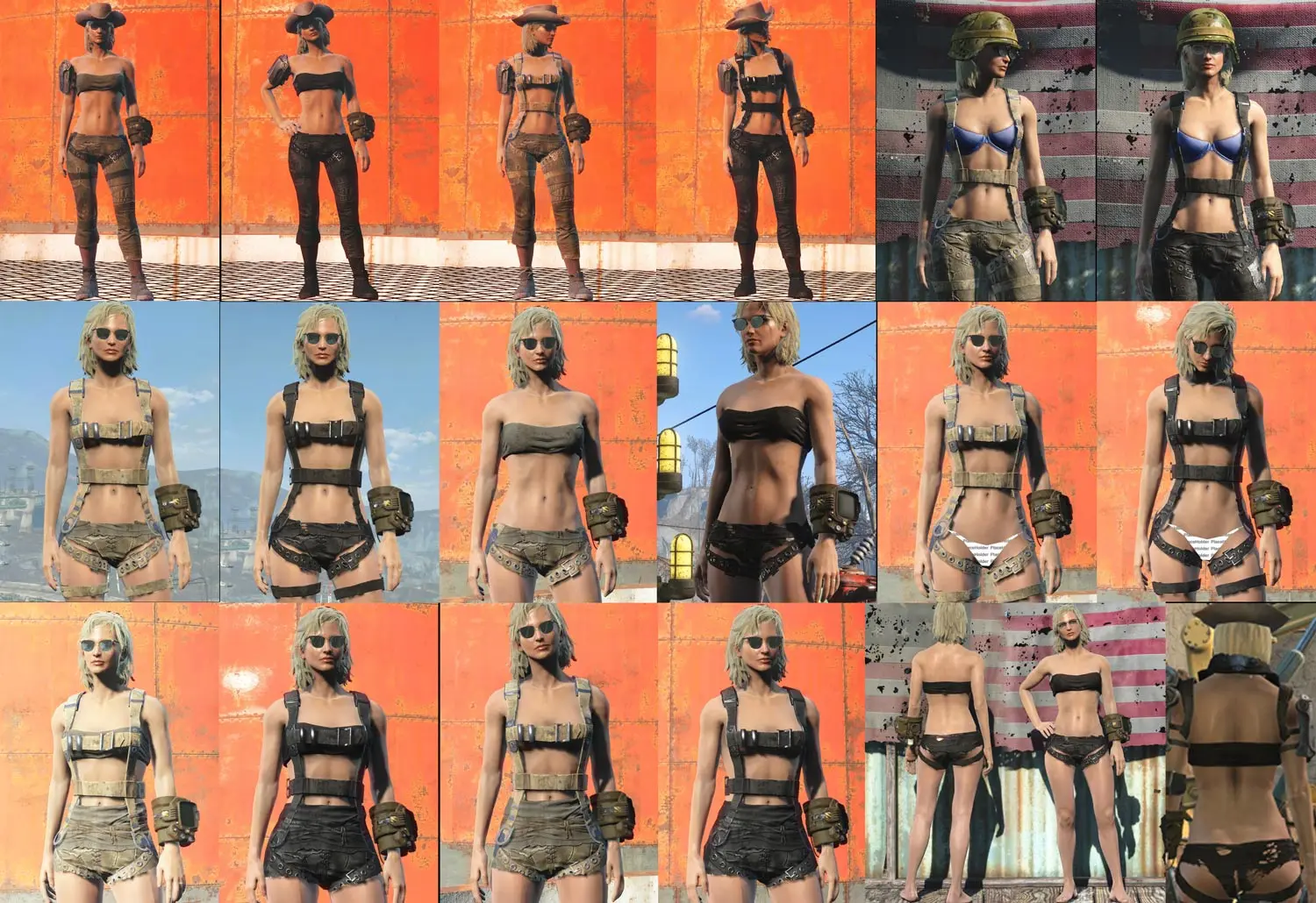 Harness Wardrobe Craftable Variants And Replacers German Translation At Fallout 4 Nexus 3145